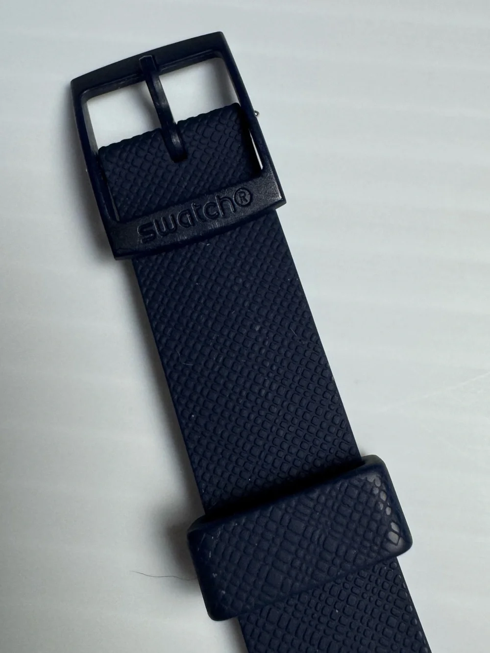 Swatch Sir Blue GN718 Analog Unisex Watch with Day-Date